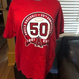NWOT Angels 50th Anniversary Shirt Large
